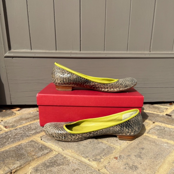 Nine West Logan snakeskin flats 7.5 - Picture 7 of 15